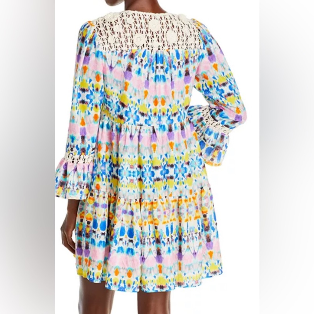 AQUA Printed Crochet Trim
Fit & Flare Dress I'm practically giving it to…